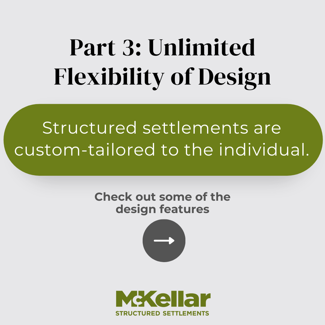 unlimited flexibility of design