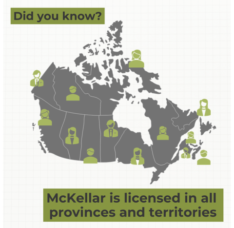 McK licensec across Canada