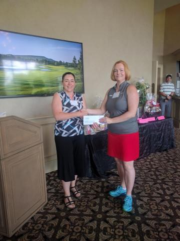 WICC Cheque Hand Off