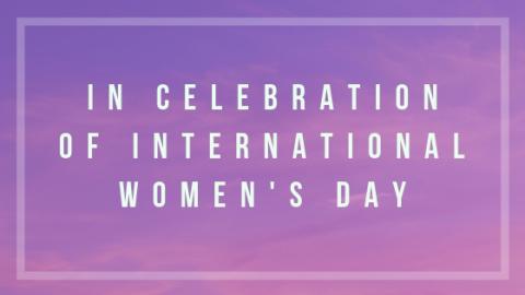 Happy International Women's Day