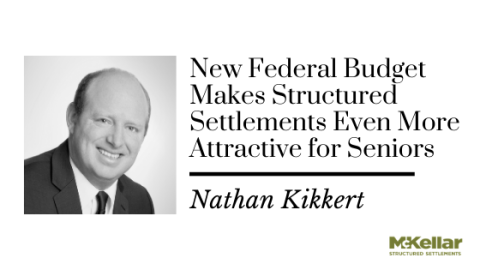 New Federal Budget Makes Structured Settlements Even More Attractive for Seniors Blog